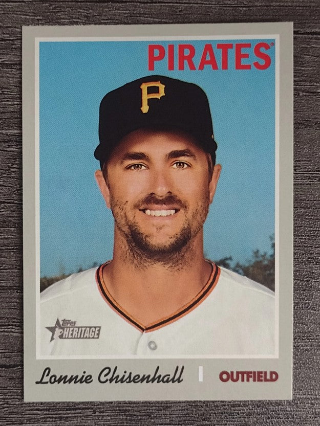 2019 Topps Heritage #510 Lonnie Chisenhall