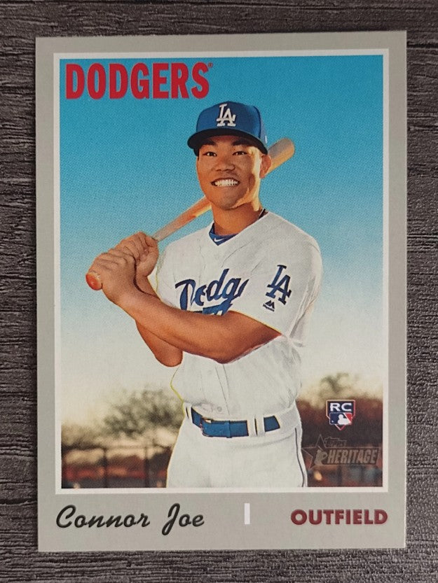2019 Topps Heritage #602 Connor Joe RC