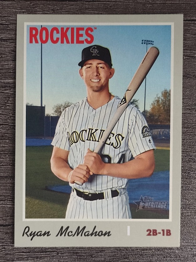 2019 Topps Heritage #649 Ryan McMahon