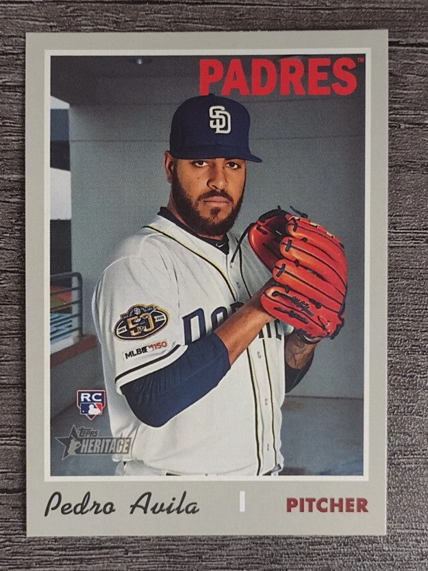 2019 Topps Heritage #684 Pedro Avila RC