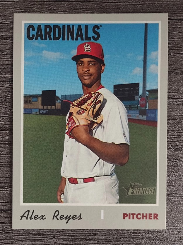 2019 Topps Heritage #585 Alex Reyes