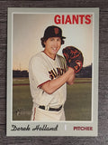 2019 Topps Heritage #509 Derek Holland