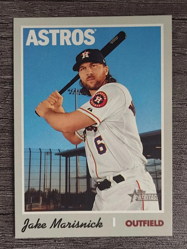 2019 Topps Heritage #688 Jake Marisnick