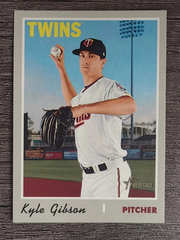 2019 Topps Heritage #661 Kyle Gibson
