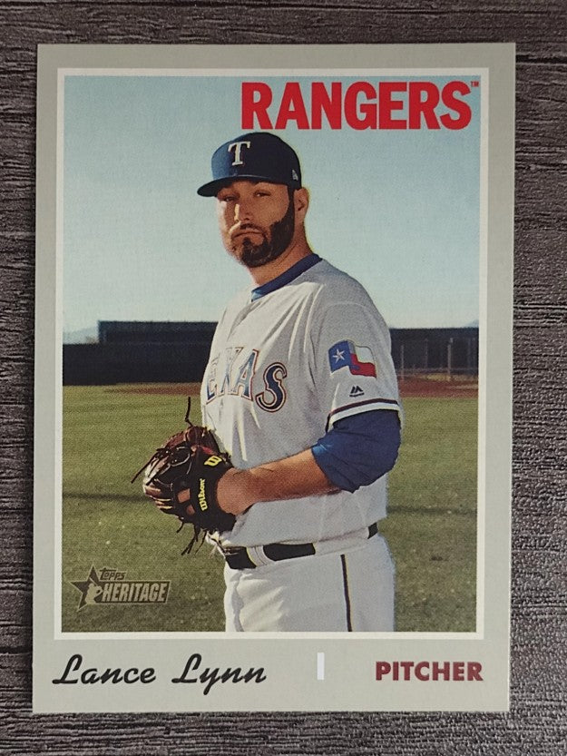 2019 Topps Heritage #561 Lance Lynn