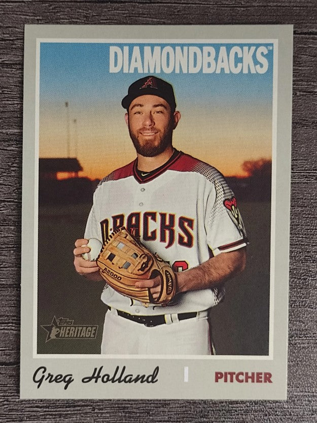 2019 Topps Heritage #593 Greg Holland