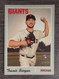 2019 Topps Heritage #697 Travis Bergen RC