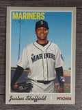 2019 Topps Heritage #525 Justus Sheffield RC