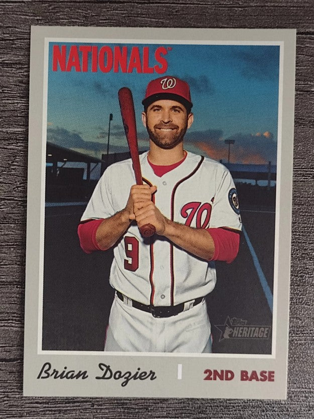 2019 Topps Heritage #529 Brian Dozier