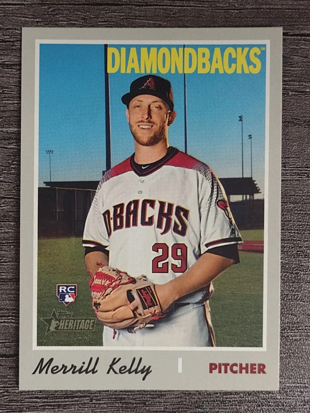 2019 Topps Heritage #594 Merrill Kelly RC