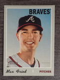 2019 Topps Heritage #577 Max Fried