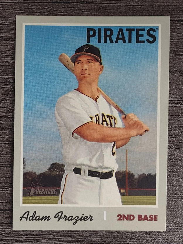 2019 Topps Heritage #631 Adam Frazier