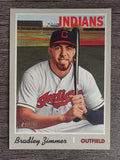 2019 Topps Heritage #518 Bradley Zimmer