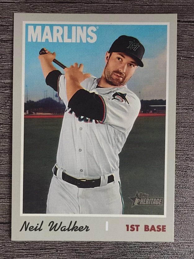 2019 Topps Heritage #610 Neil Walker