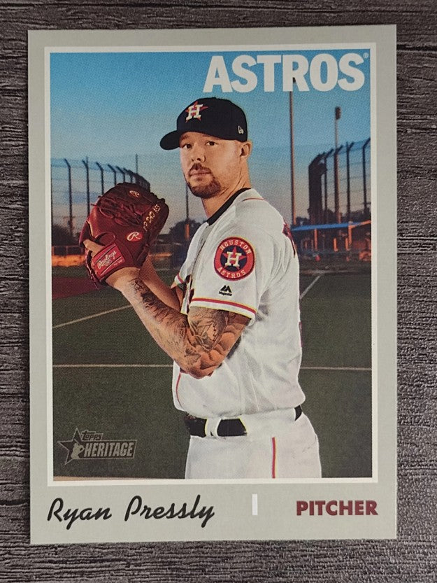 2019 Topps Heritage #676 Ryan Pressly