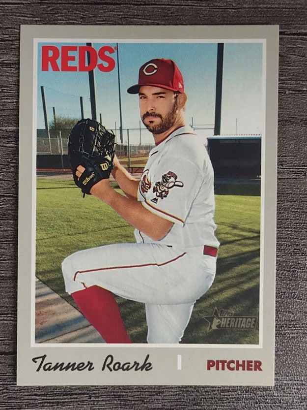 2019 Topps Heritage #645 Tanner Roark