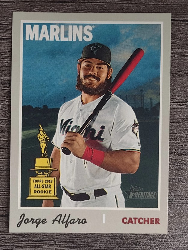 2019 Topps Heritage #527 Jorge Alfaro