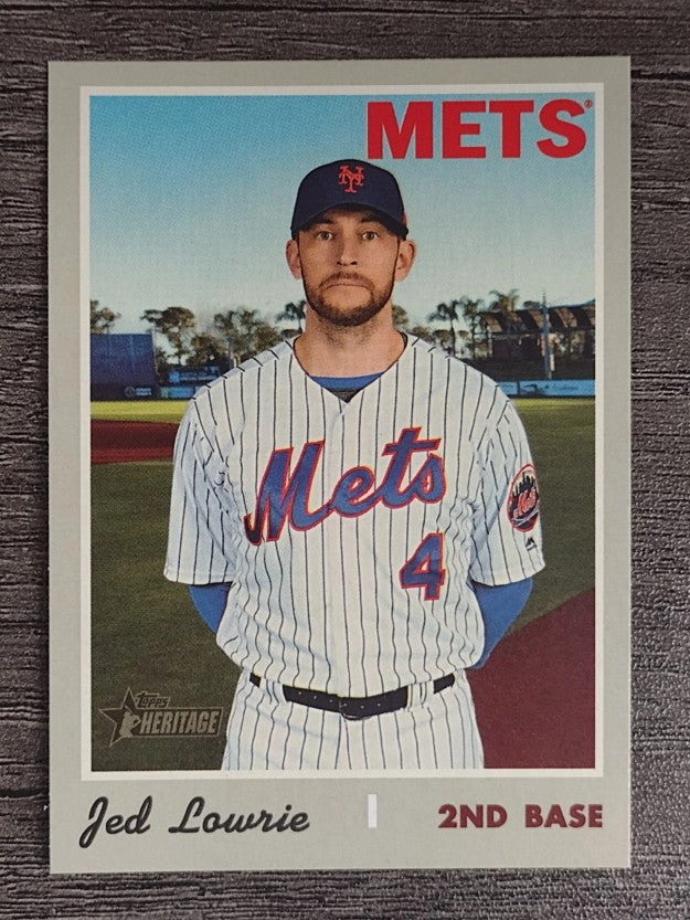 2019 Topps Heritage #557 Jed Lowrie