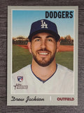 2019 Topps Heritage #621 Drew Jackson RC