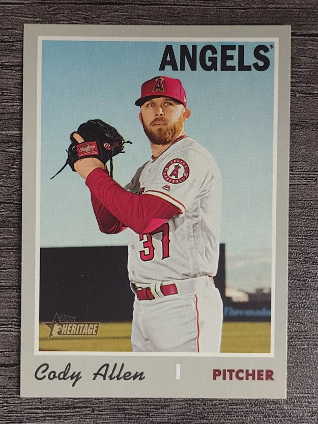 2019 Topps Heritage #569 Cody Allen
