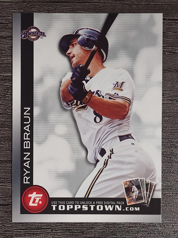 2010 Topps Topps Town #TTT24 Ryan Braun
