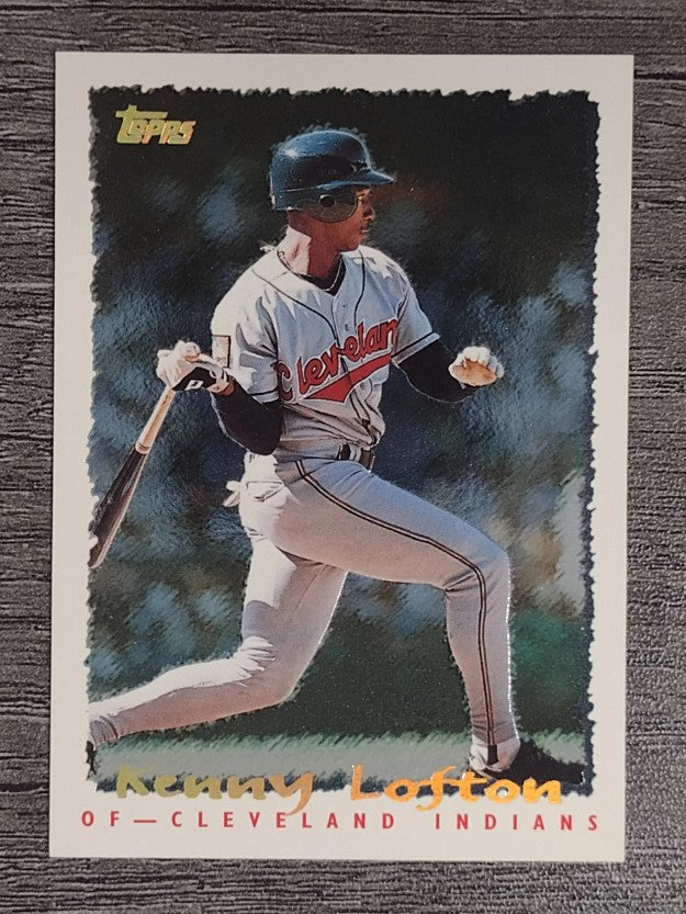 1995 Topps Cyberstats #67 Kenny Lofton