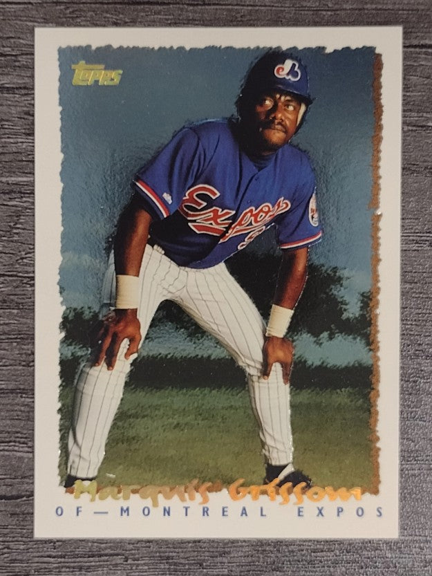1995 Topps Cyberstats #171 Marquis Grissom