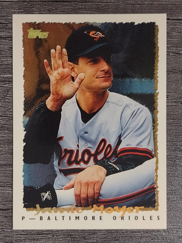 1995 Topps Cyberstats #172 Jamie Moyer