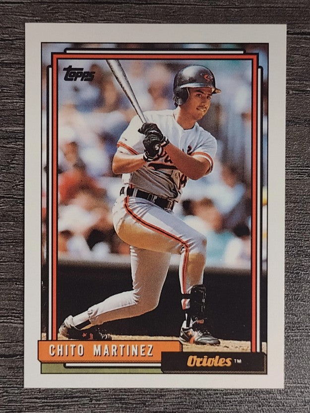 1992 Topps #479 Chito Martinez