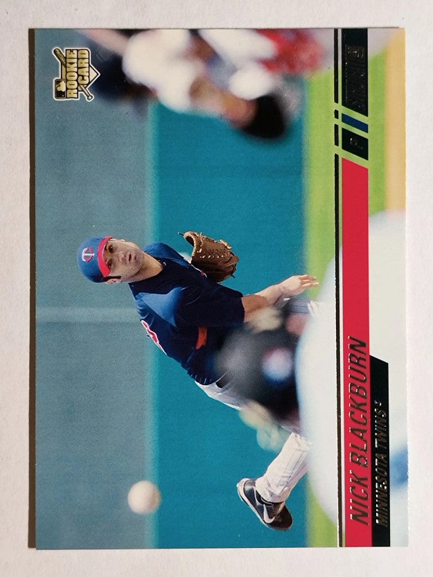 2008 Stadium Club #143a Nick Blackburn RC