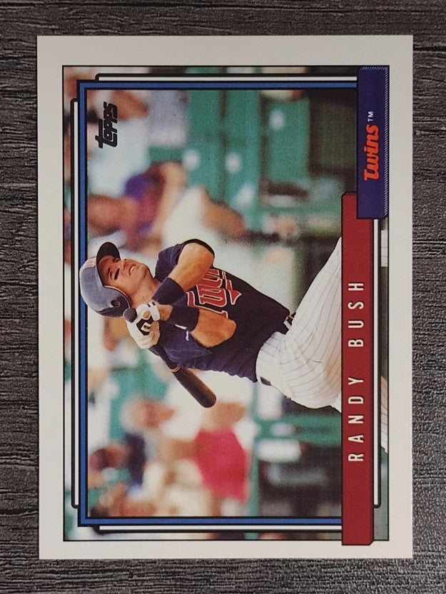 1992 Topps #476 Randy Bush