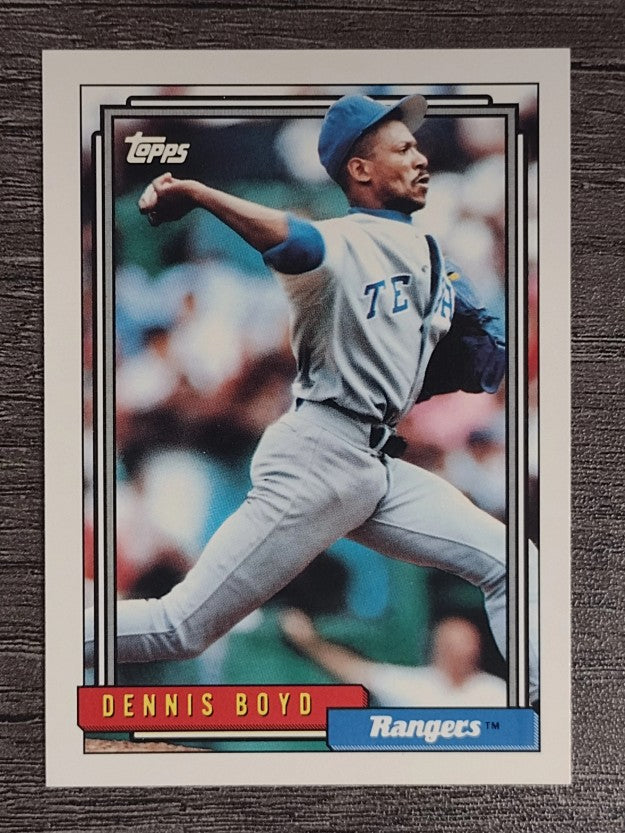 1992 Topps #428 Dennis Boyd