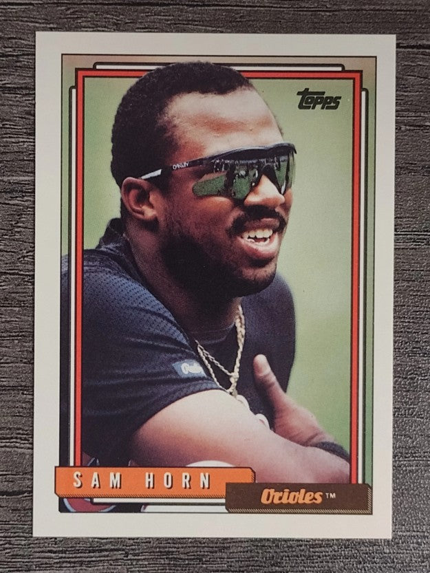 1992 Topps #422 Sam Horn