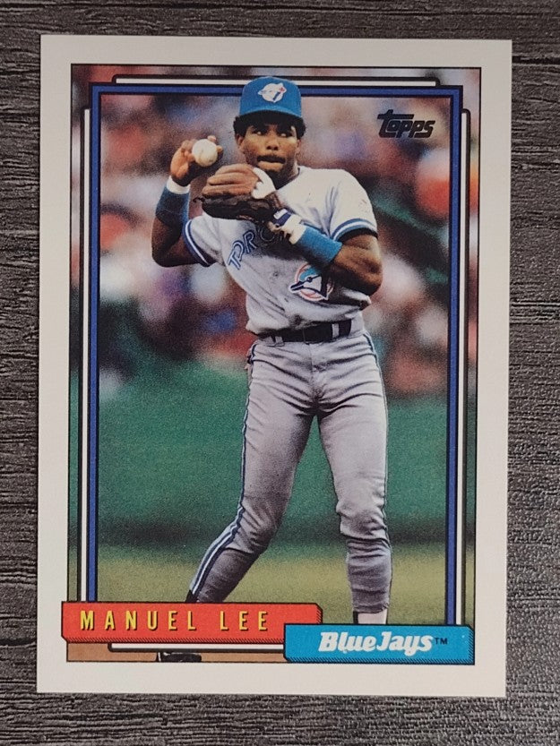 1992 Topps #634 Manuel Lee