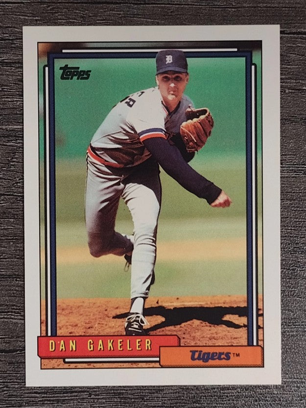 1992 Topps #621 Dan Gakeler