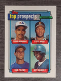 1992 Topps #618 Cesar Hernandez/Steve Hosey/Jeff McNeely/Dan Peltier