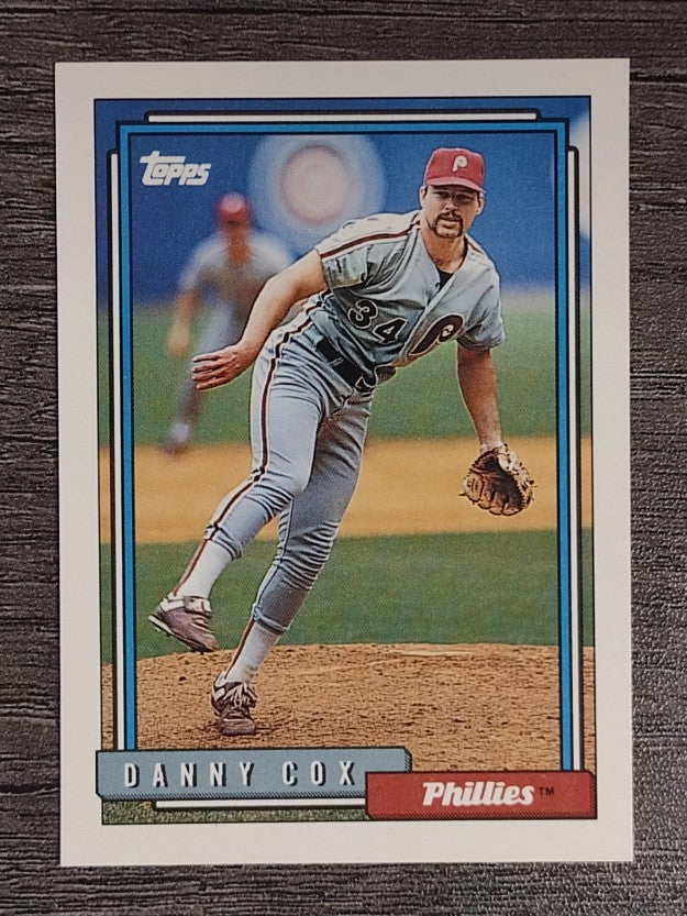 1992 Topps #791 Danny Cox