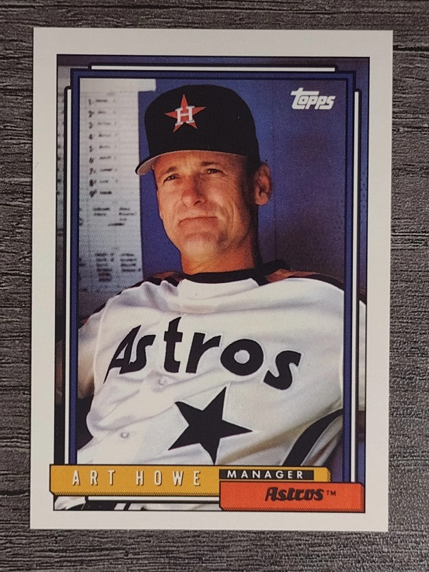 1992 Topps #729 Art Howe MG