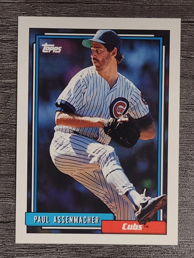 1992 Topps #753 Paul Assenmacher