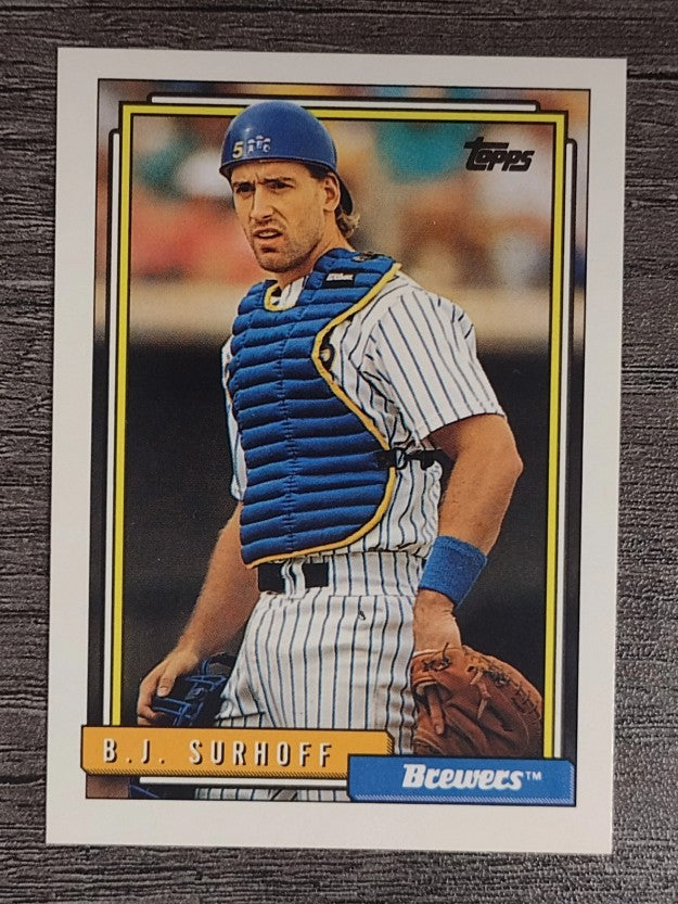 1992 Topps #718 B.J. Surhoff