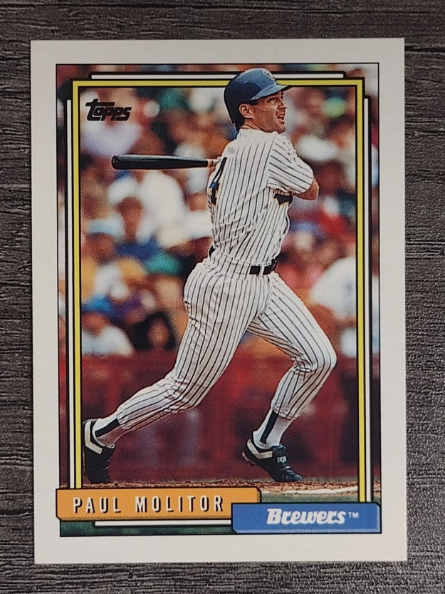 1992 Topps #600 Paul Molitor