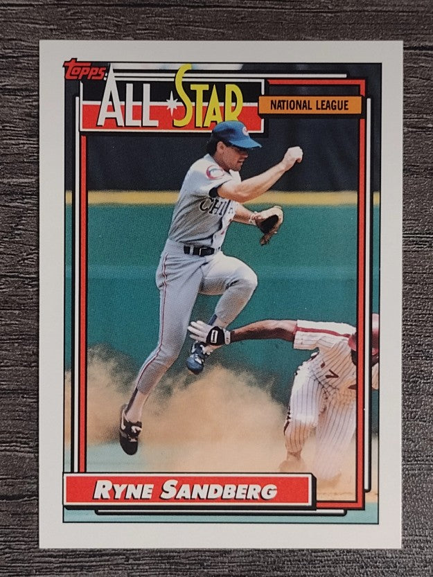 1992 Topps #387 Ryne Sandberg AS