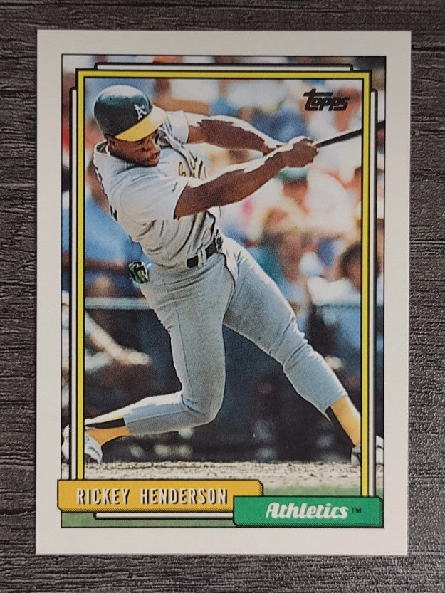 1992 Topps #560 Rickey Henderson