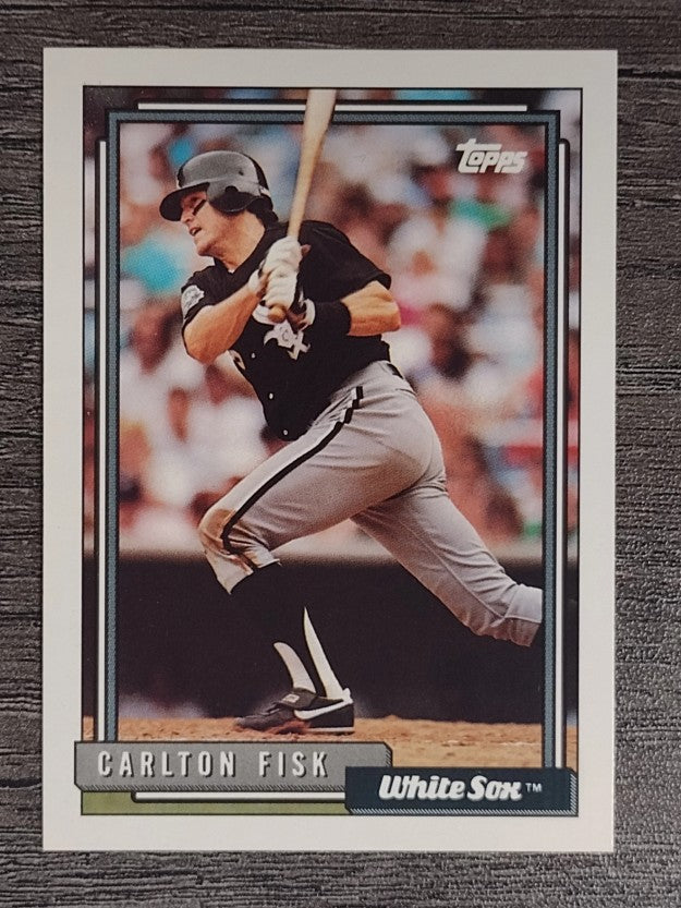 1992 Topps #630 Carlton Fisk