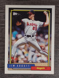 1992 Topps #530 Jim Abbott