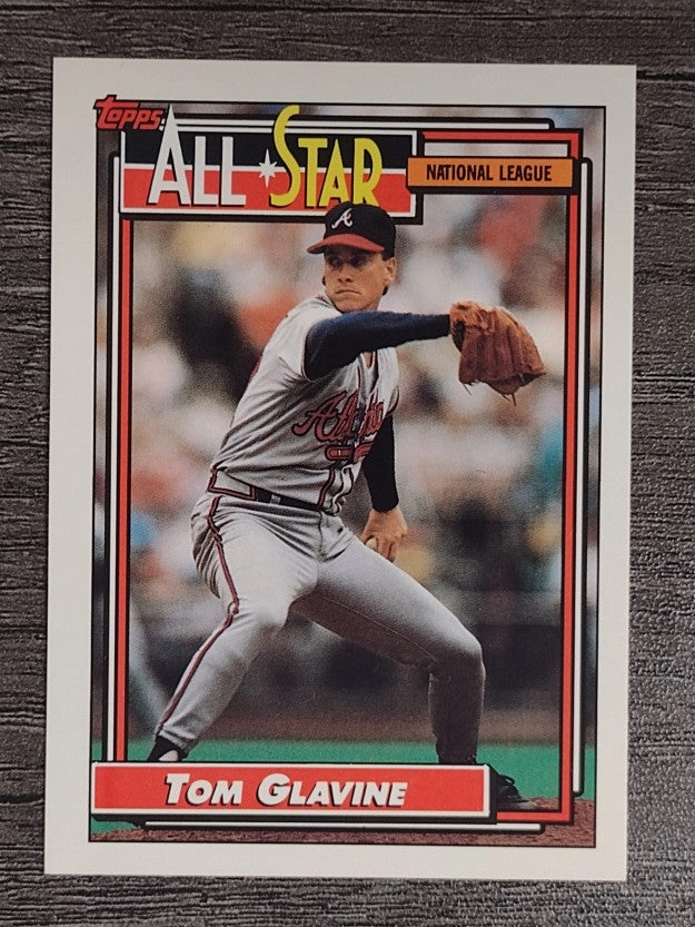 1992 Topps #395 Tom Glavine AS