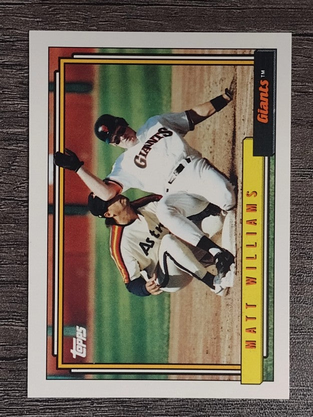 1992 Topps #445 Matt Williams