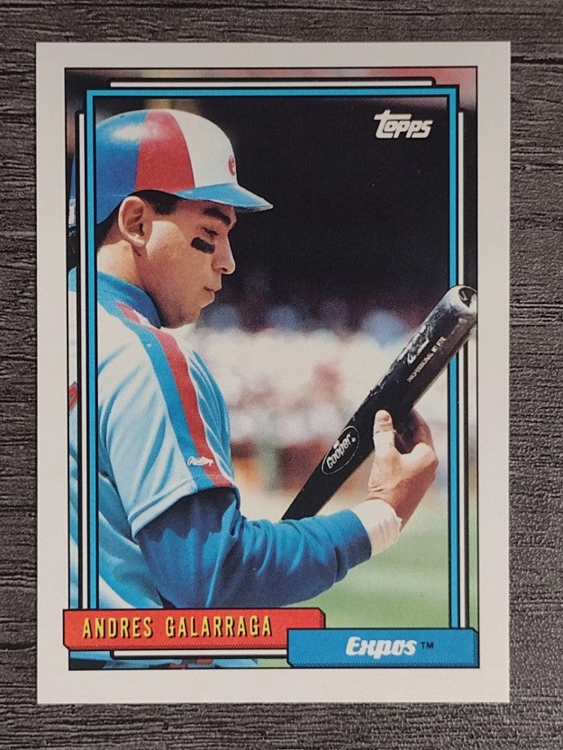 1992 Topps #240 Andres Galarraga