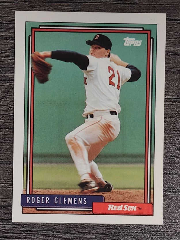 1992 Topps #150 Roger Clemens