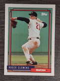 1992 Topps #150 Roger Clemens